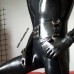 Heavy rubber belt with front snaps model.04 Heavy rubber belt with front snaps model.04