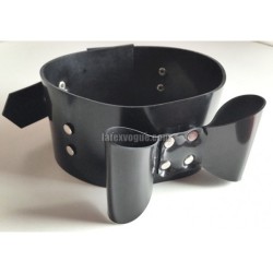 Heavy rubber collar with bow model.11