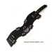 Heavy rubber collar with loops - model.12