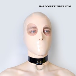 Basic rubber choker with D-ring model.25