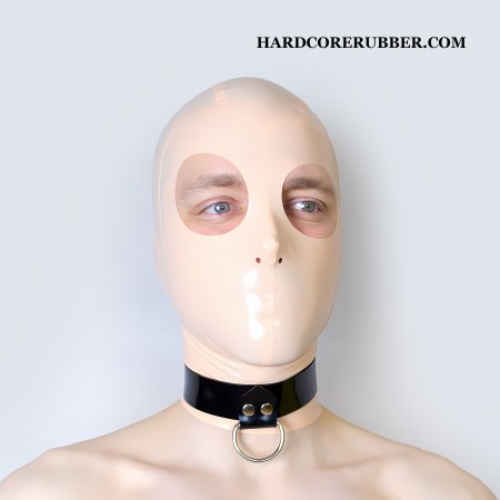 Basic rubber choker with D-ring model.25