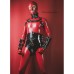 Heavy rubber chest harness NICO - model.07