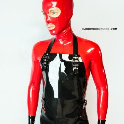 Heavy rubber apron model.01