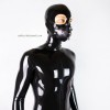 Rubber face mask with bolts - model.02