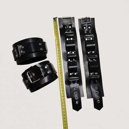 USED - Heavy rubber universal cuffs model.05